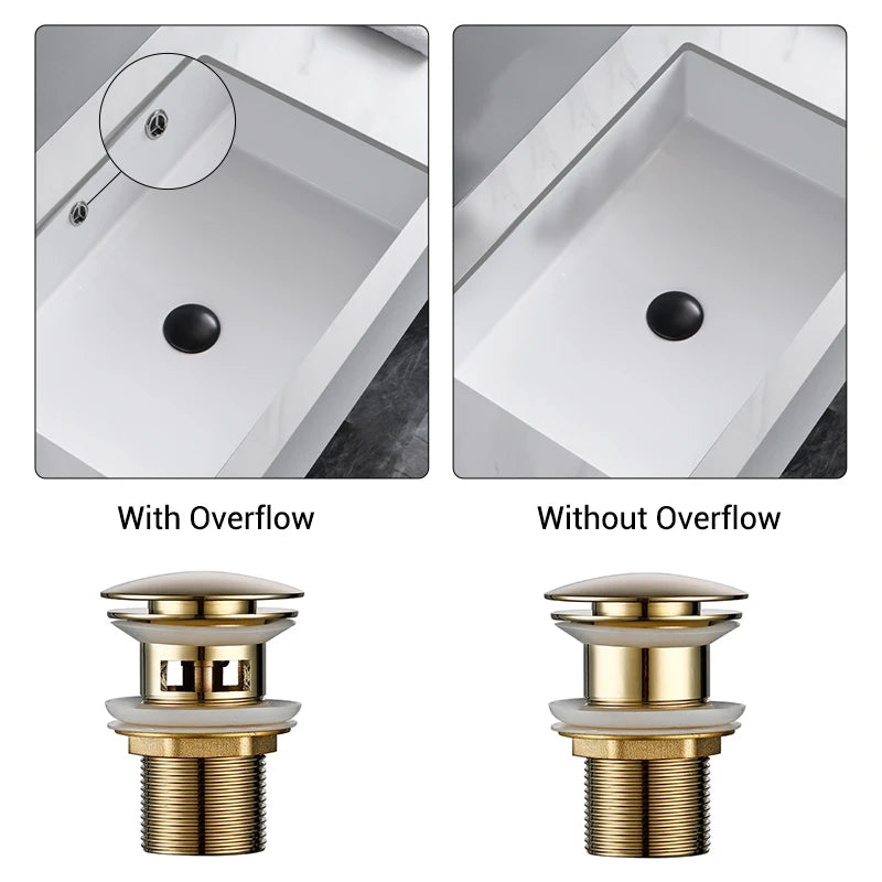 Luxury Modern Pop Up Sink Drain