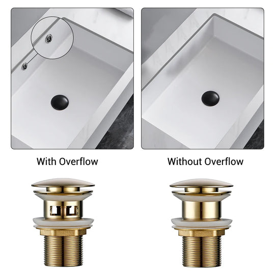 Luxury Modern Pop Up Sink Drain