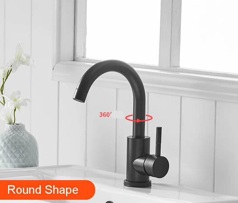 Matte Black Bathroom Faucet