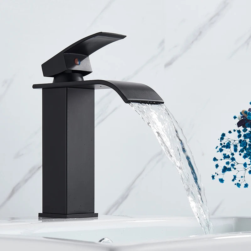 Square Mixer Basin Faucet