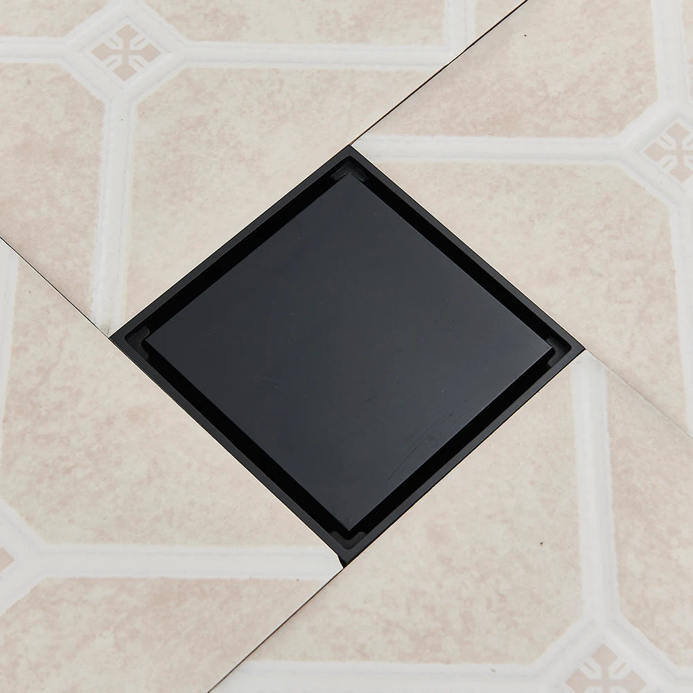 Sleek Luxury Modern Floor Drains 10*10cm