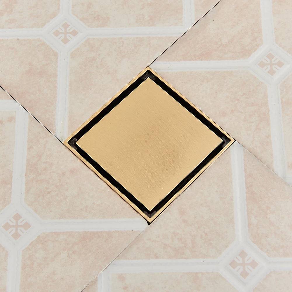 Sleek Luxury Modern Floor Drains 10*10cm