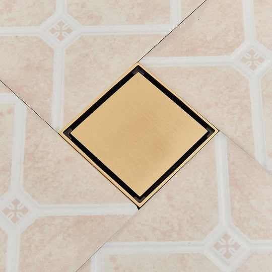 Sleek Luxury Modern Floor Drains 10*10cm