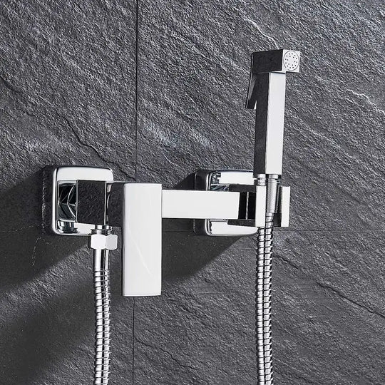 Modern Contemporary Shower Head And Tap