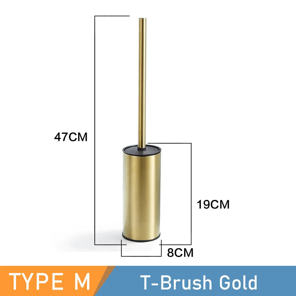 Modern Stainless Steel Toilet Brush Holder