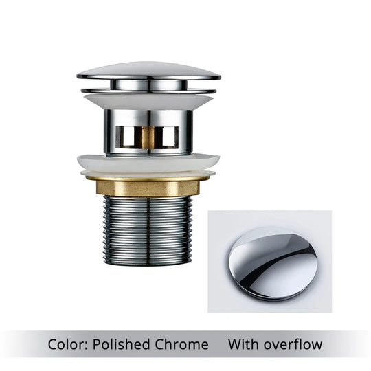 Luxury Modern Pop Up Sink Drain