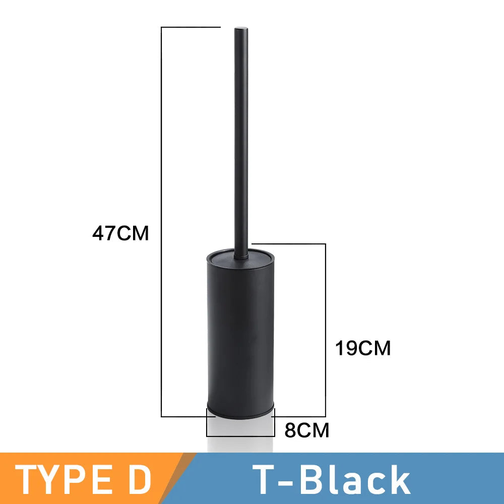 Modern Stainless Steel Toilet Brush Holder