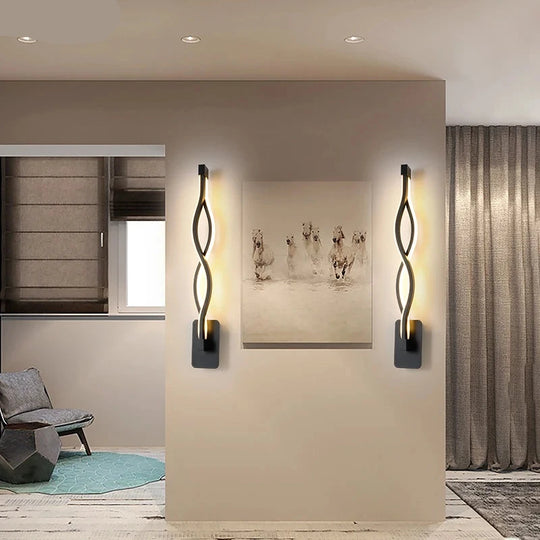 Stylish Curved Wall Lamps