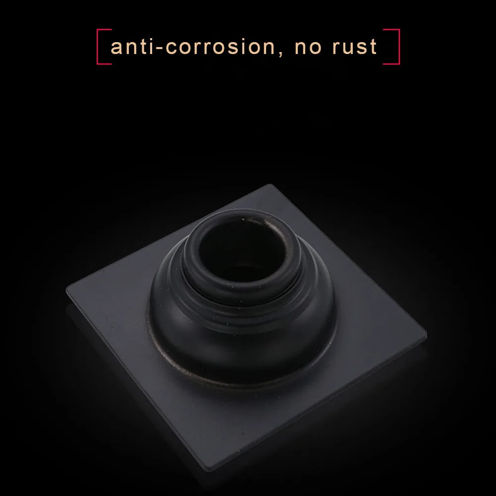 Black Bathroom Square Shower Drain