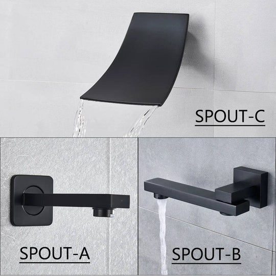 Digital Display Rainfall Bath Shower System