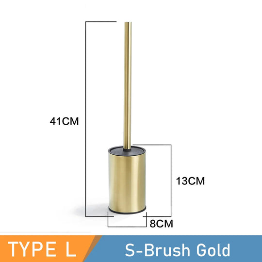 Modern Stainless Steel Toilet Brush Holder
