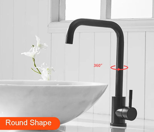 Matte Black Bathroom Faucet