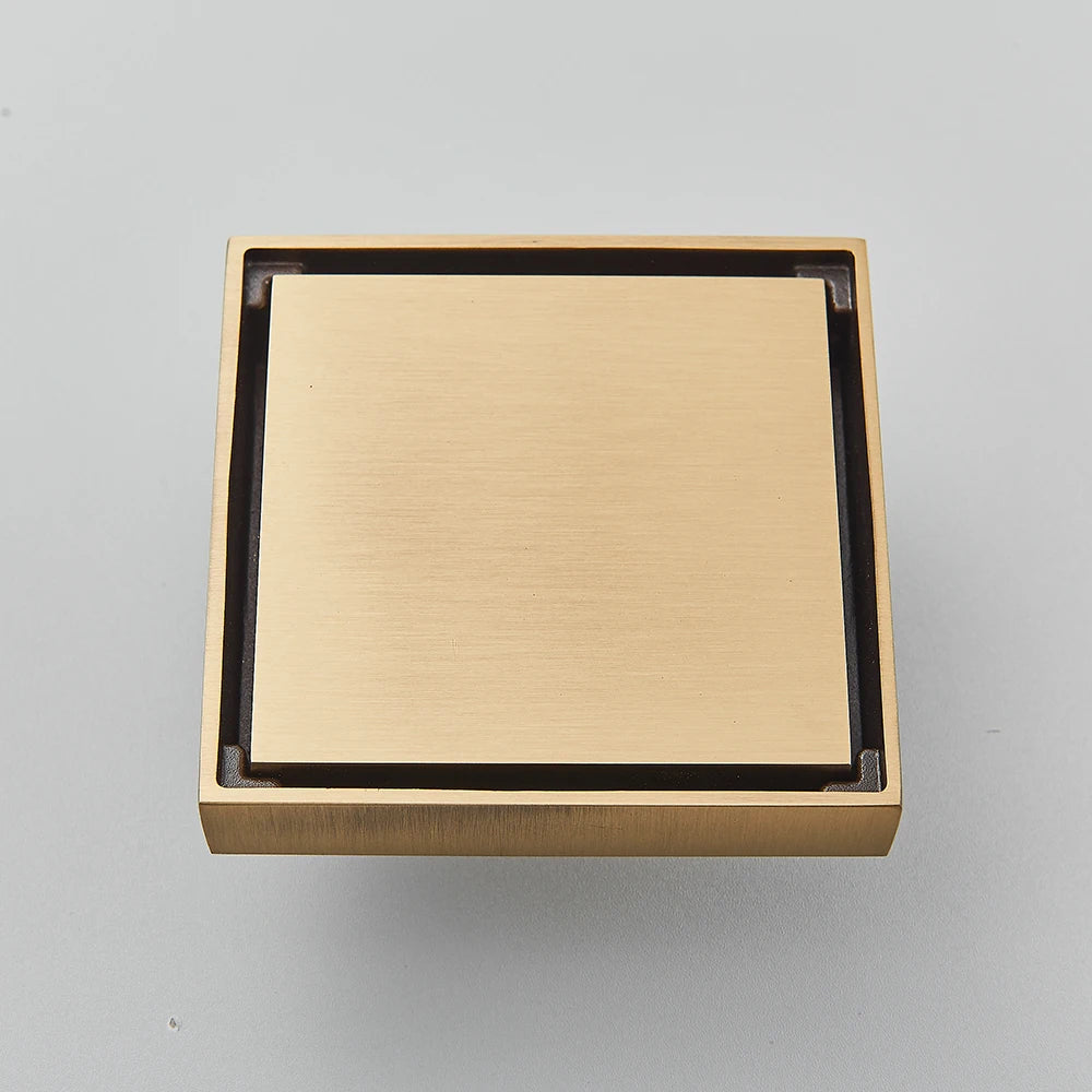 Sleek Luxury Modern Floor Drains 10*10cm