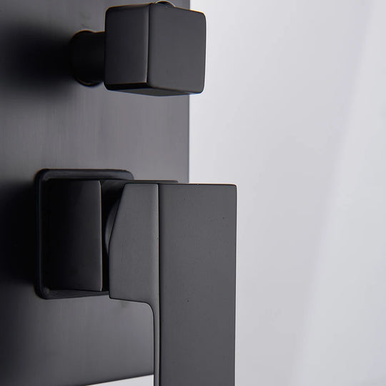 Black Stainless Steel Shower System
