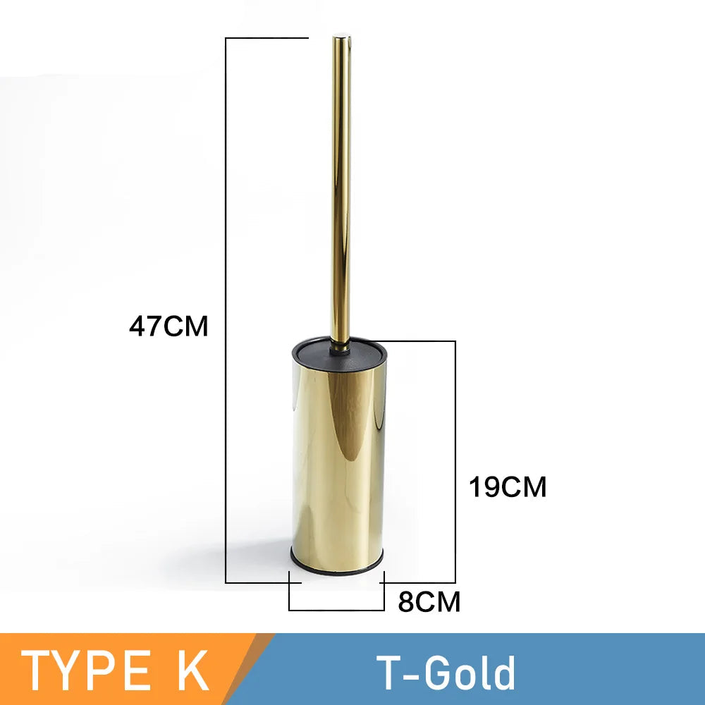 Modern Stainless Steel Toilet Brush Holder