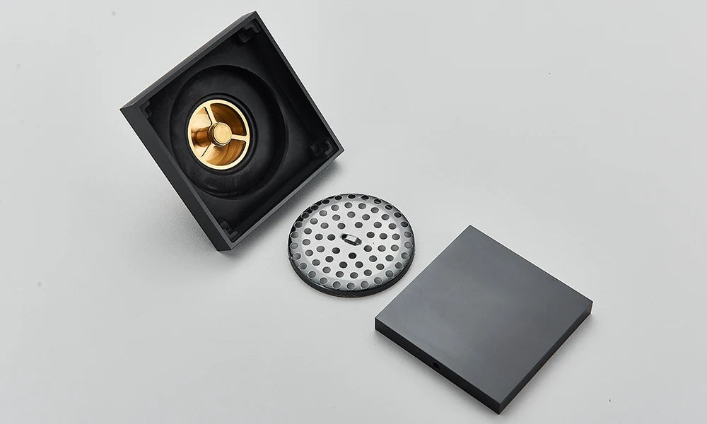 Sleek Luxury Modern Floor Drains 10*10cm