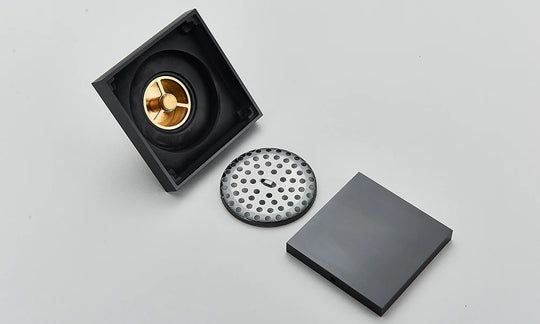 Sleek Luxury Modern Floor Drains 10*10cm