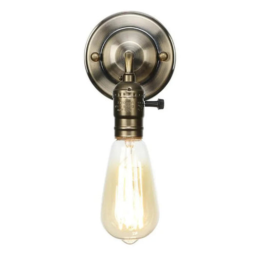 Vintage Pull Chain LED Wall Lights