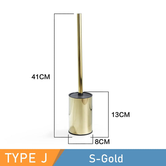 Modern Stainless Steel Toilet Brush Holder