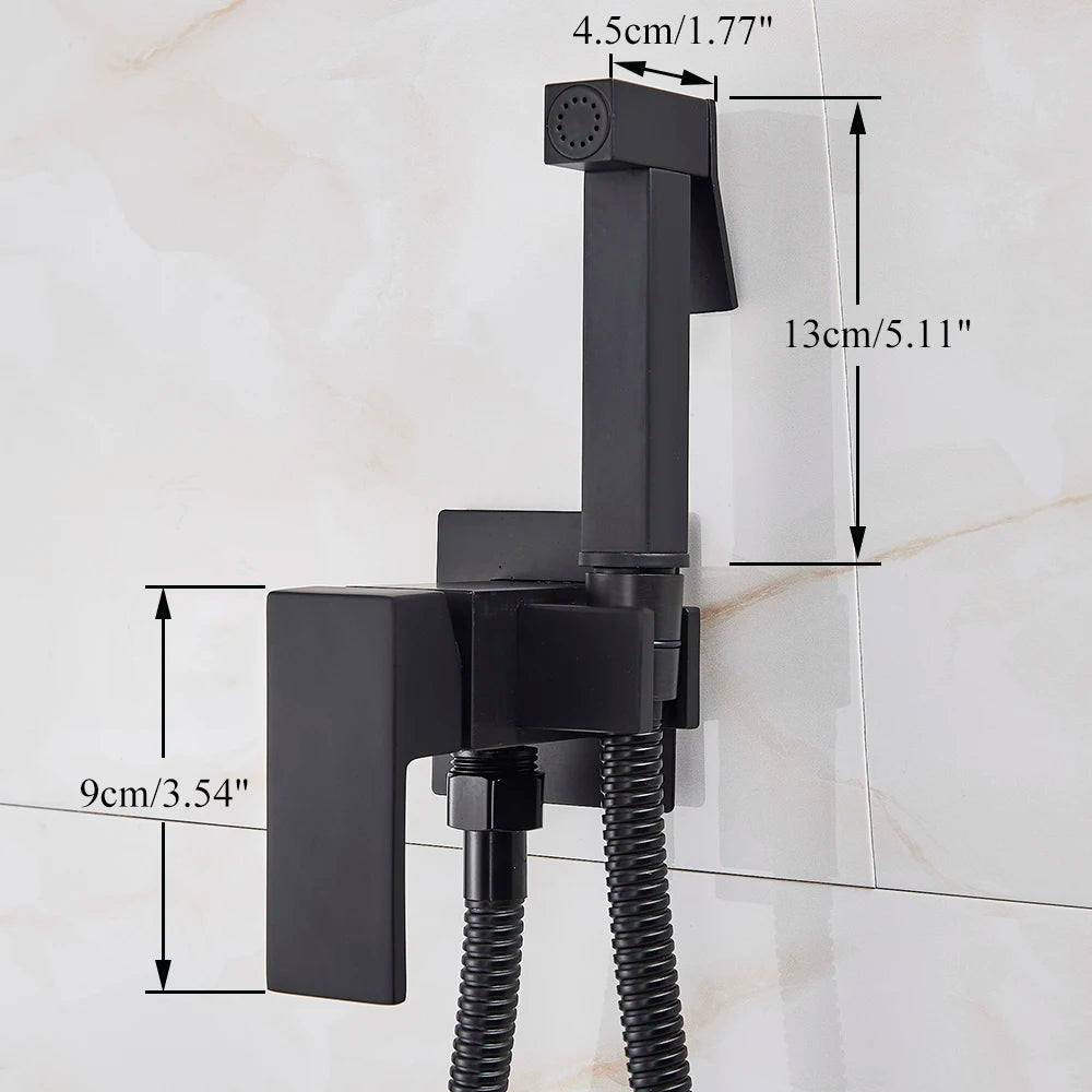 Modern Contemporary Shower Head And Tap