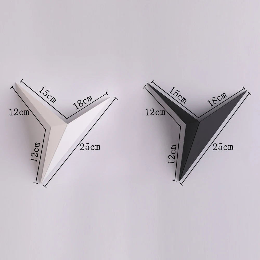 Minimalist Triangle Shape LED Wall Lamp