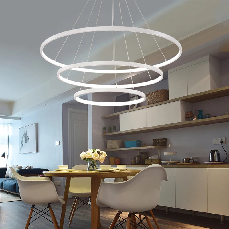 Modern Hanging Pendant Lights, (Various Sizes)