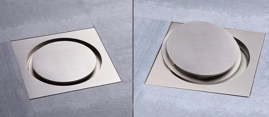 Brass Round Bathroom Floor Drain