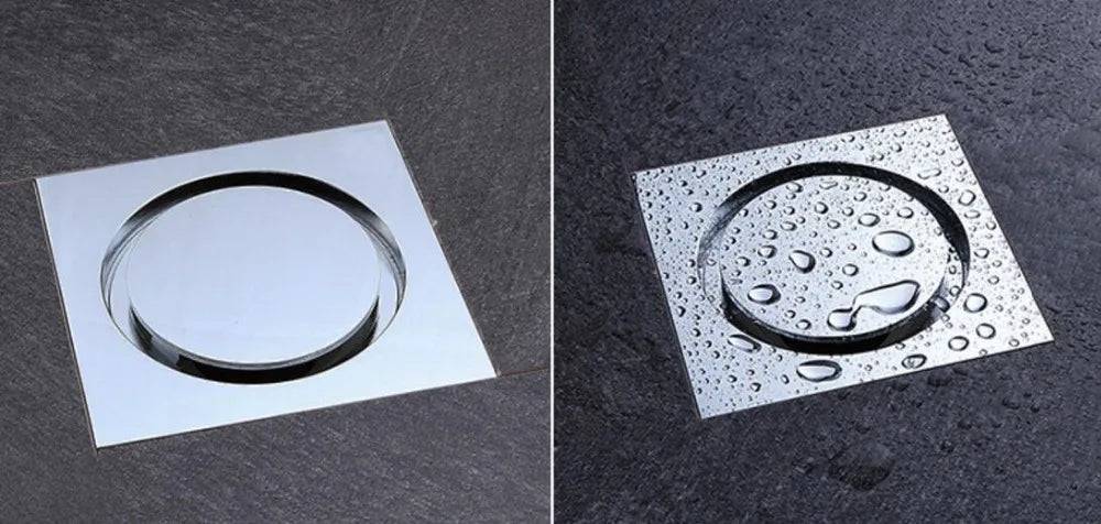 Brass Round Bathroom Floor Drain
