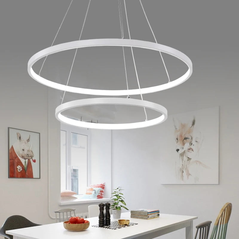 Modern Hanging Pendant Lights, (Various Sizes)