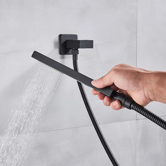 Black Stainless Steel Shower System