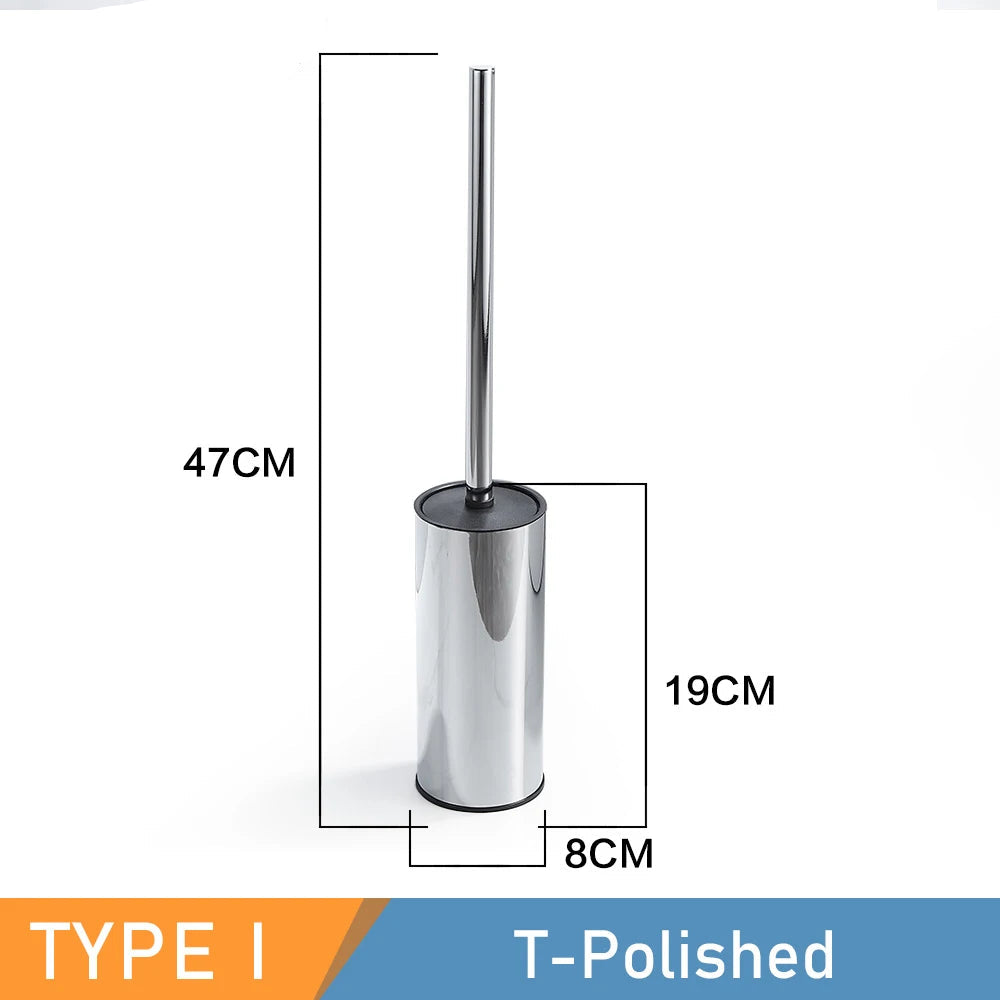 Modern Stainless Steel Toilet Brush Holder