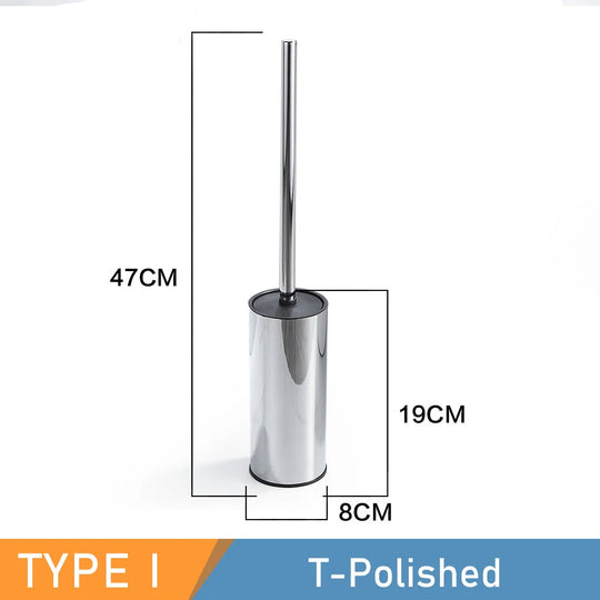 Modern Stainless Steel Toilet Brush Holder
