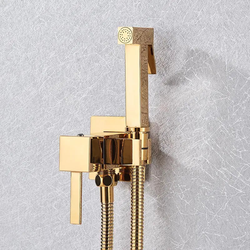 Modern Contemporary Shower Head And Tap