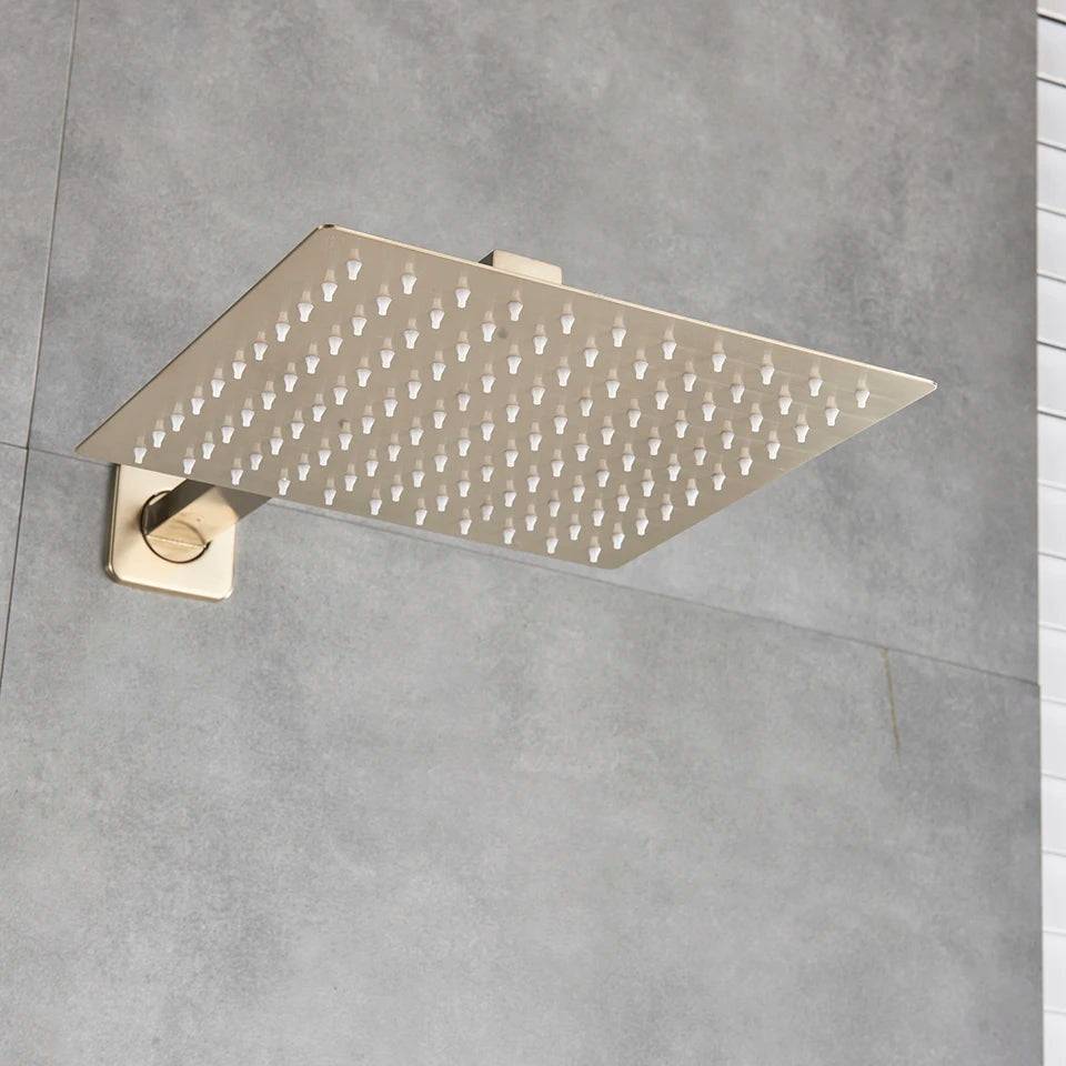 Stylish Rainfall Shower Head 8"/10"/12"