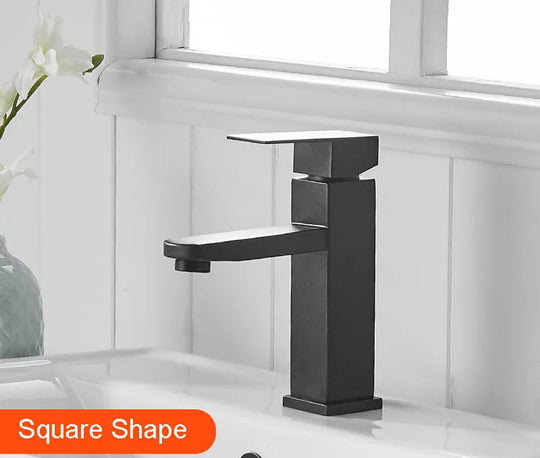 Matte Black Bathroom Faucet