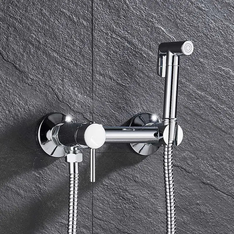 Modern Contemporary Shower Head And Tap