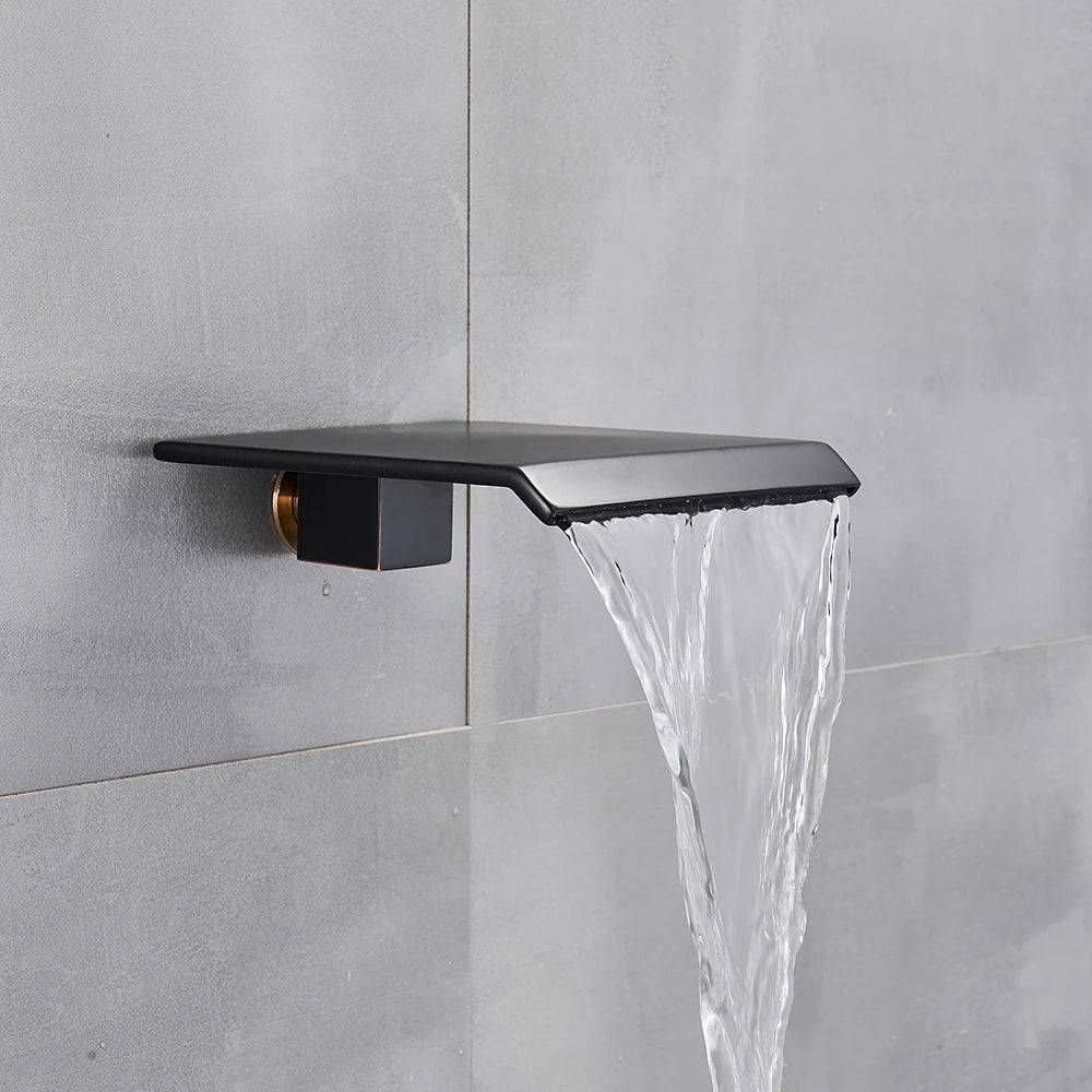 Black Stainless Steel Shower System