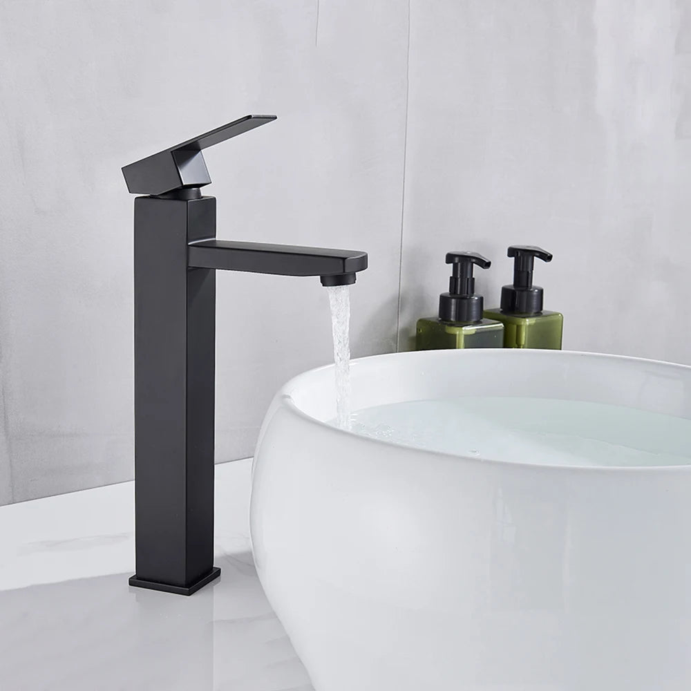 Matte Black Bathroom Faucet