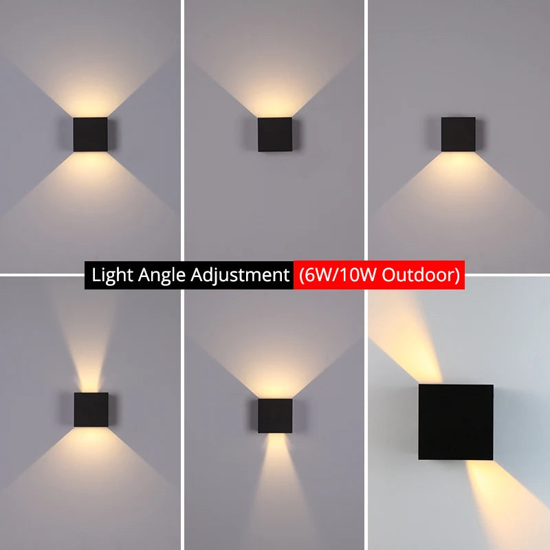 Cubic LED Wall Light