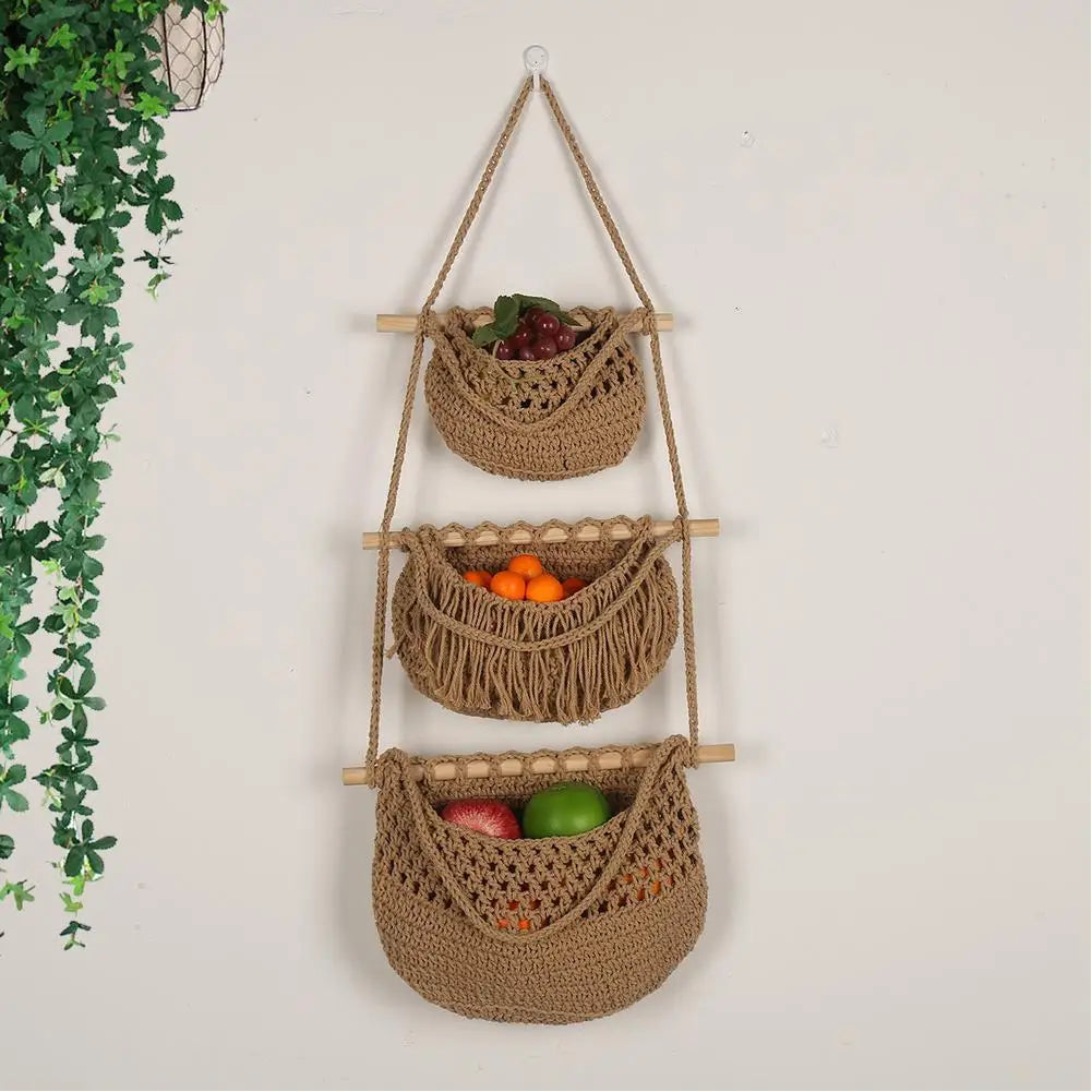 Hanging Fruit Baskets for Your Kitchen