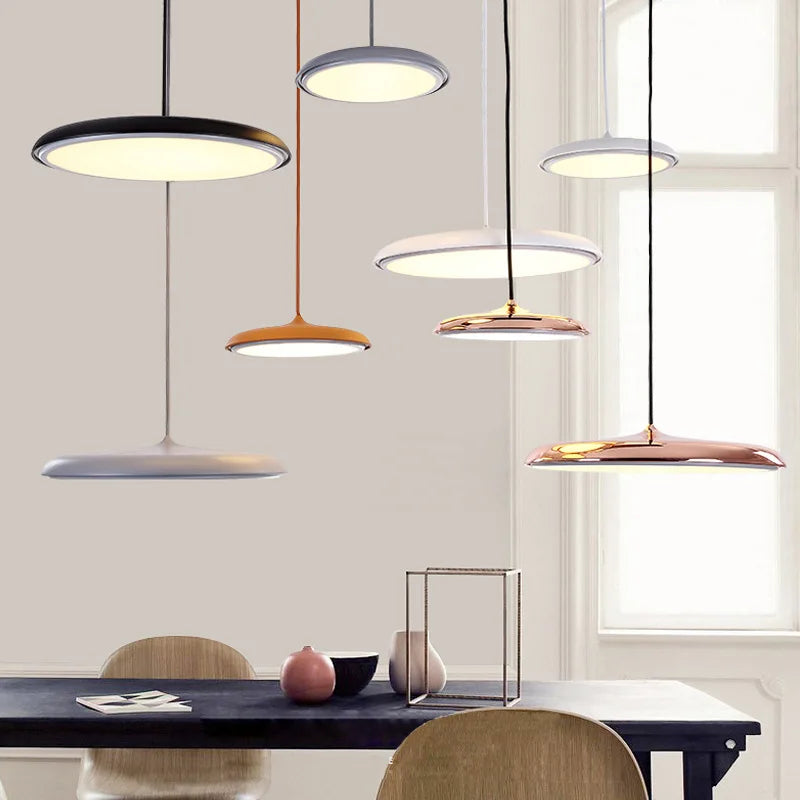 Luxury Stylish LED Pendant Dish Lamp