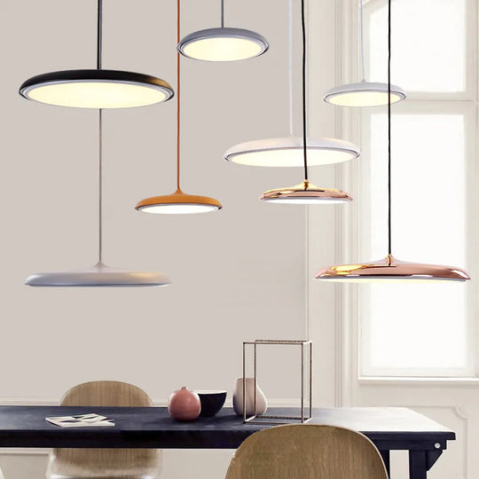 Luxury Stylish LED Pendant Dish Lamp