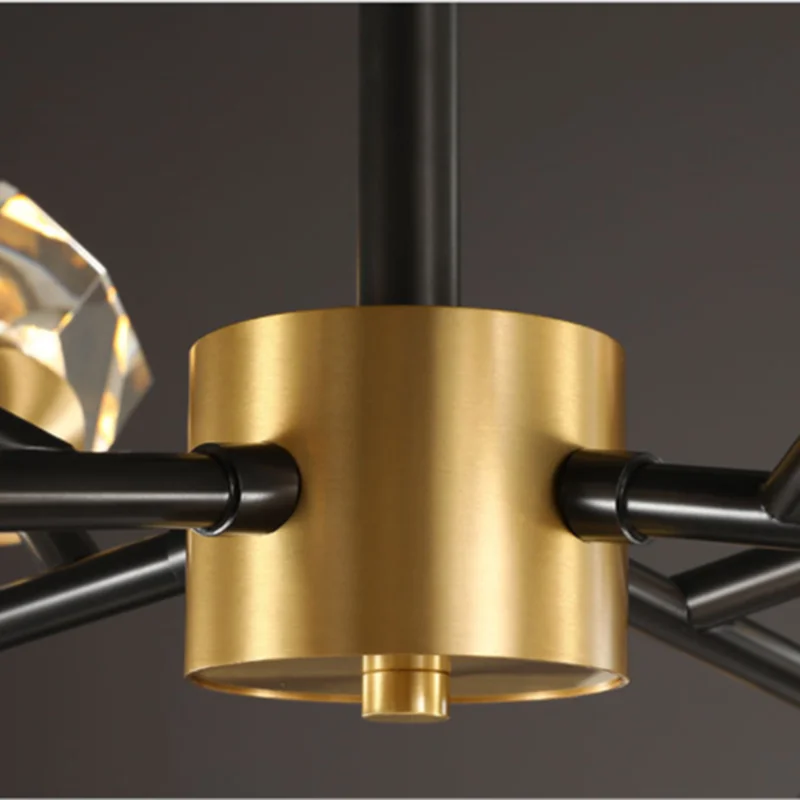 Luxury Nordic Crystal LED Ceiling Chandelier