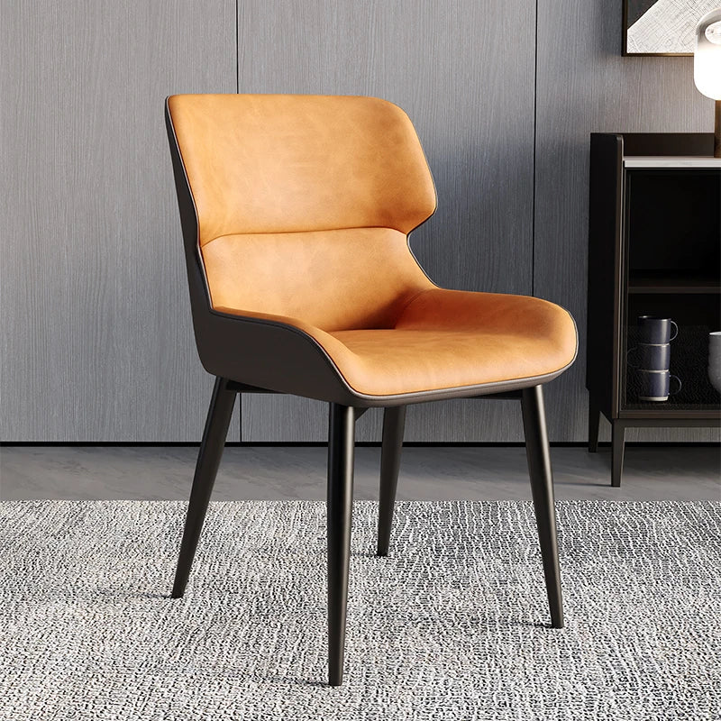 Nordic Leather Dining Chair