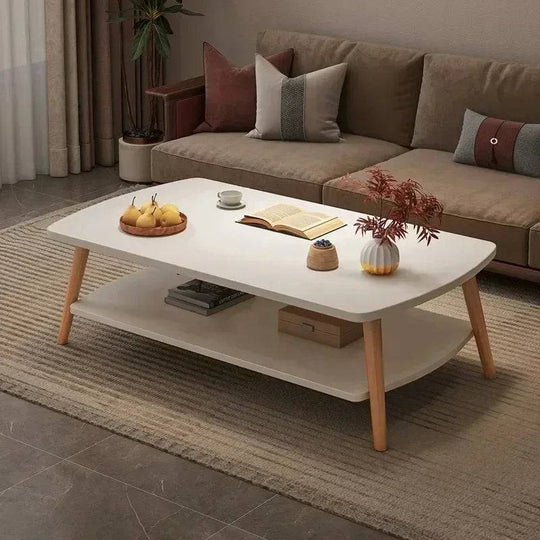 Modern Luxury White Center Coffee Table