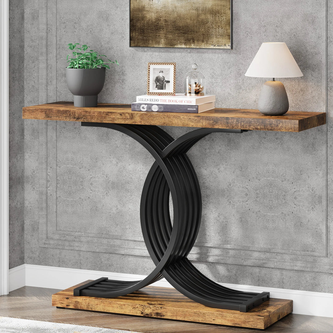 Beautiful Luxury Marble Entryway Console Table