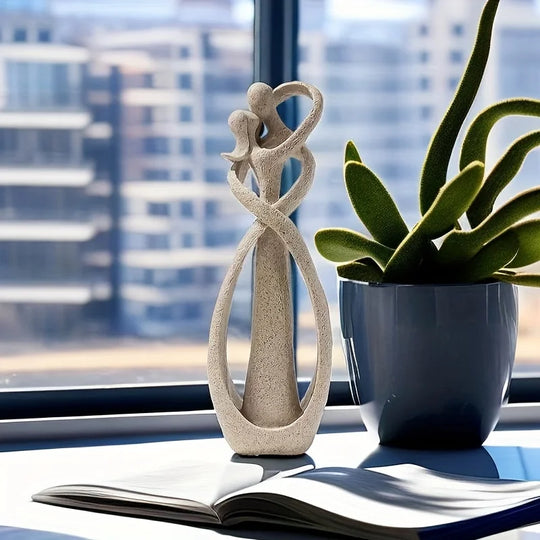 Stylish Desktop Abstract Couple Sculpture