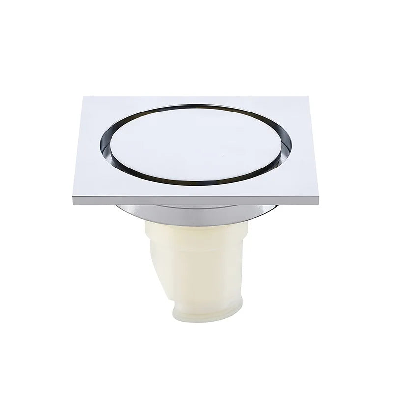 Brass Round Bathroom Floor Drain