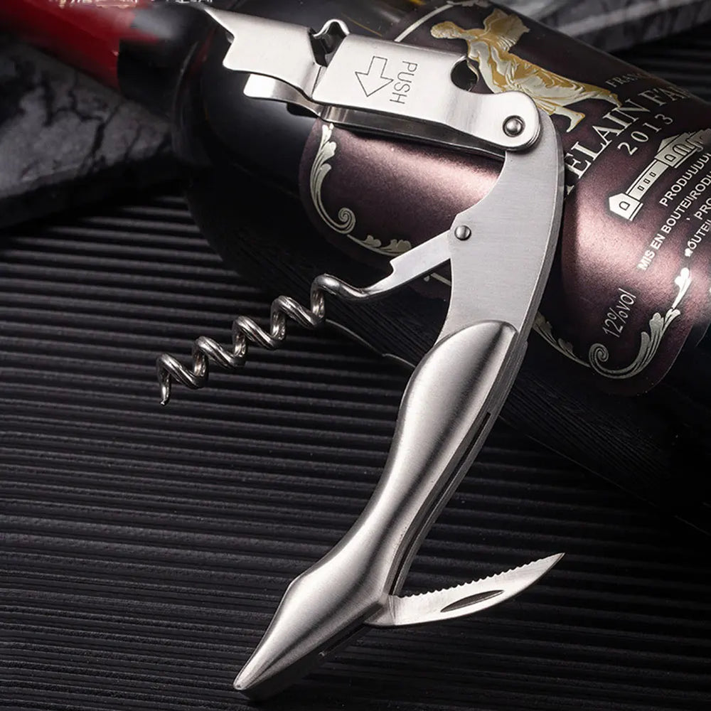 Modern Professional Wood Handle Corkscrew