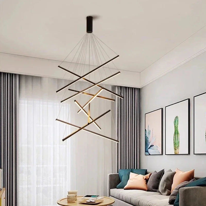 Modern Villa Bar LED Chandelier